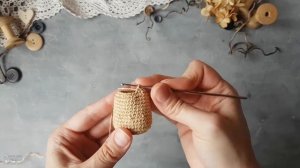 Вяжем овечку крючком