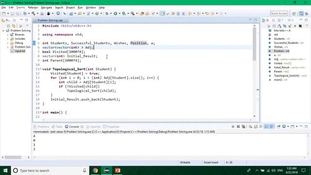 SPOJ MAKETREE Hierarchy [Topological Sort] (Arabic) смотреть онлайн