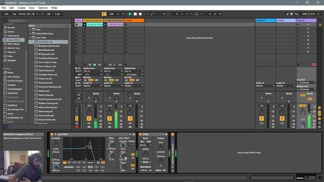#abletonlive10 - audio Filter effect!! part 1 смотреть онлайн