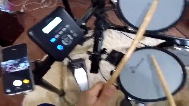 Donner DED 200 Electric Drum Set Kit Electronic Review, Goodbye Acoustic Drumset