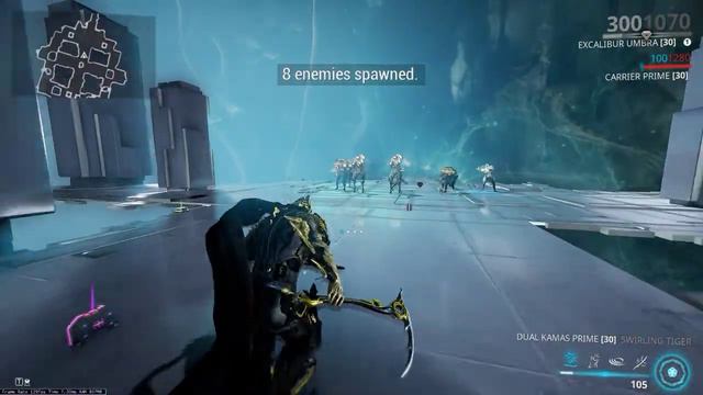 Warframe- #proviamoletutte 9-Dual Kamas Prime test+build смотреть онлайн