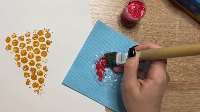 Рисование пузырчатой пленкой. Нетрадиционные техники рисования смотреть онлайн