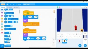 How to make Racing Game with Real Steering Wheel | Lego wedo 2.0 and Scratch