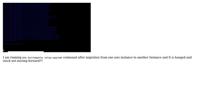Magento: Running php bin/magento setup:upgrade stuck смотреть онлайн