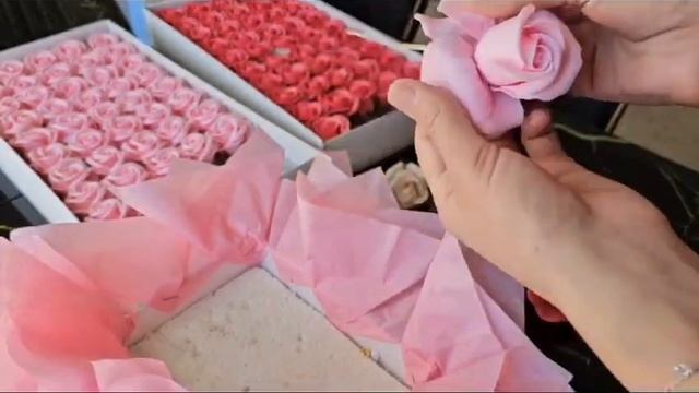 Как сделать букет из мыльных роз ??? смотреть онлайн