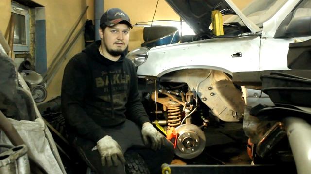 Мощные тормоза на Ниву.Задние дисковые тормоза и суппорта Волга на Ниву,Шниву. смотреть онлайн