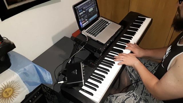 Libreria W10 ((Dyno Piano) con Casio CDP120 смотреть онлайн