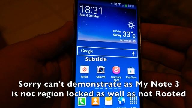 How to Region Unlock Your Samsung Galaxy Note 3 to Use it in Another Region (It is not Sim Unlock) смотреть онлайн
