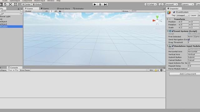 Исправление проблемы с кнопками (Button) в Unity3D смотреть онлайн