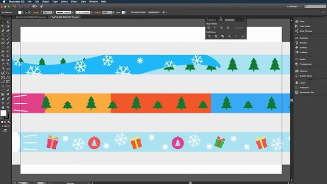 Основы работы в Adobe Illustrator (часть 1 - обзорное занятие, первые фигуры и полезные команды) смотреть онлайн