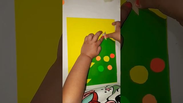 Супер красивая поделка / аппликация на Новый Год❄? #елкановогодняя #елка #поделканановыйгод #arish смотреть онлайн