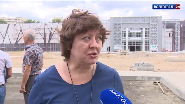 В Волгограде благоустраивают территорию вокруг музея «Россия. Моя история» смотреть онлайн