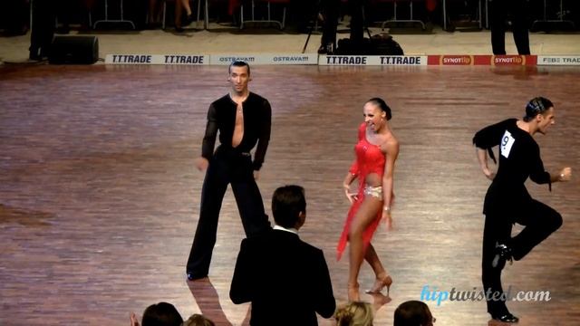 Pavel Pasechnik - Marta Arndt, Czech Dance Open 2012, WDSF WO Latin, Semifinal - Chachacha