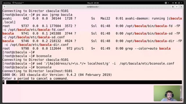 Webinar Escola Linux - Desvendando o Backup Bacula смотреть онлайн