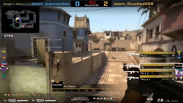 CSGO FACEIT l India l Worst Server смотреть онлайн