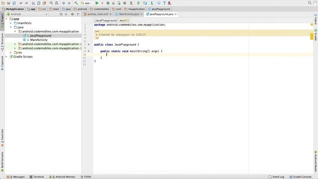 Java Programming ตอนที่ 1#: รัน main function บน Android Studio смотреть онлайн