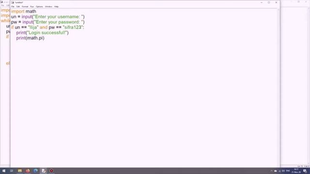 Python 3.9 Log In Tutorial | Kako zabraniti pristup bez odgovarajuceg korisnickog imena i sifre? смотреть онлайн