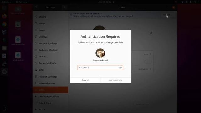 Change Login Picture Ubuntu смотреть онлайн