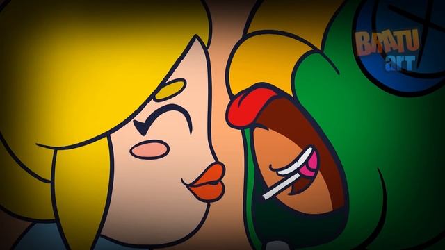 [#2] BRAWL STARS ANIMATION - LEON 2V2 TROUBLE смотреть онлайн