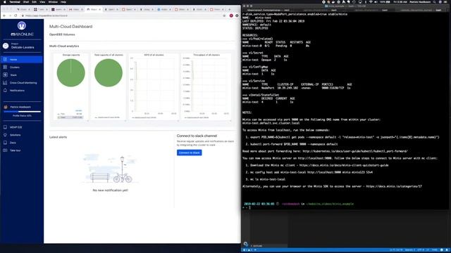 How to Install Minio on Kubernetes using OpenEBS - Container Attached Storage смотреть онлайн