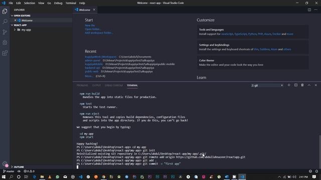 Deploying a react app to AWS смотреть онлайн