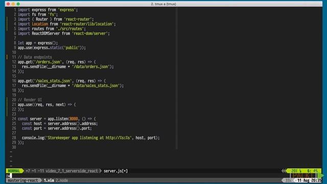 Mastering ReactJS: Server-side Rendering and Routing | packtpub.com смотреть онлайн