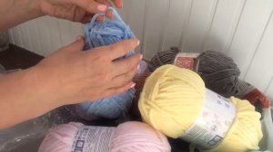 Велюровая пряжа. Вяжу игрушки. обзор