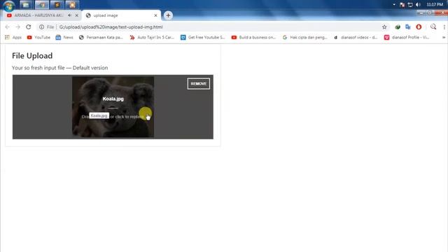 Cara Membuat IMAGE UPLOAD PREVIEW dengan DROPIFY Js смотреть онлайн