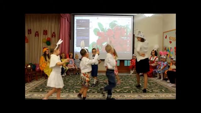 Танец Мама крольчиха и крольчата смотреть онлайн