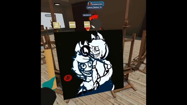 Drawing People in VR Chat смотреть онлайн