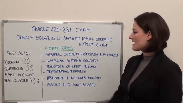 1Z0-881 - Oracle Solaris10 Test Administrator Exam Certified Questions смотреть онлайн