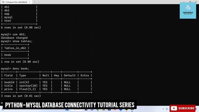 #10 - Python MySQL Connectivity | Update Records Using Python Code | Update Query смотреть онлайн