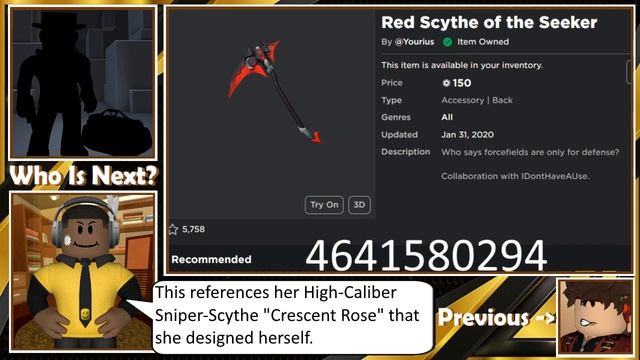 RWBY - Ruby Rose Roblox Cosplay Showcase смотреть онлайн