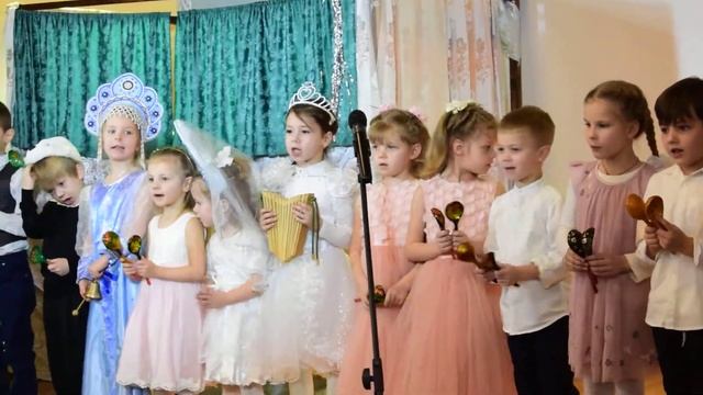 Рождественский праздник в воскресной школе (г. Сергиев Посад 8 января 2019 г.) смотреть онлайн