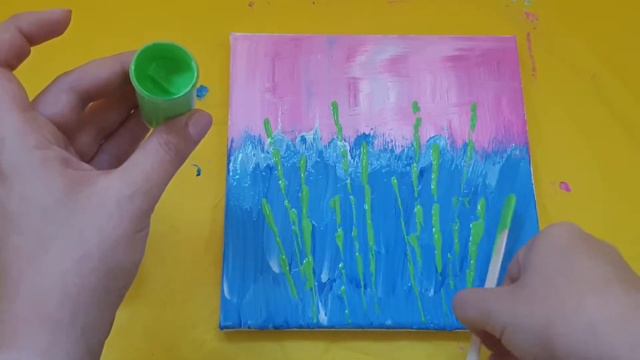 Abstract Flowers Lavender Beauty. Learn How to DIY. Easy Tutorial смотреть онлайн