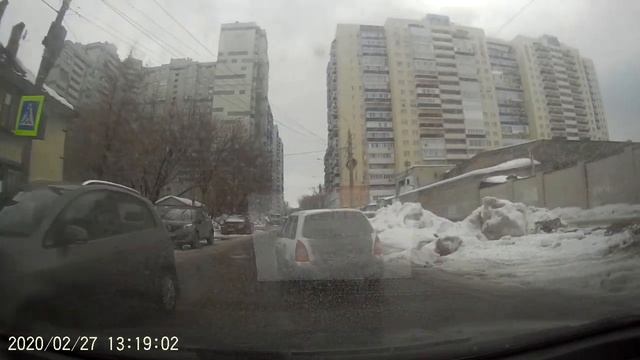 ДТП Самара 27.02.2020 Аврора+Дыбенко смотреть онлайн