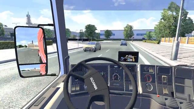 Scania 113h Frontal para Euro Truck Simulator 2 v.1.12 teste em outras - MOD смотреть онлайн