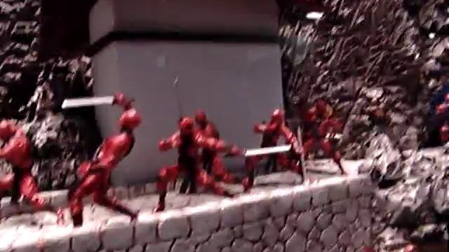 2012 SDCC GI Joe diorama: Ninja battle смотреть онлайн