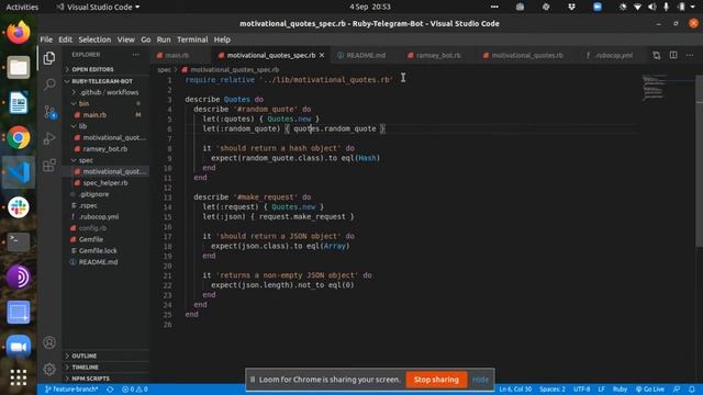 Ruby Telegram Bot смотреть онлайн