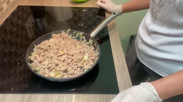 Блинчики с мясом! Очень нежная и сочная начинка!!! смотреть онлайн