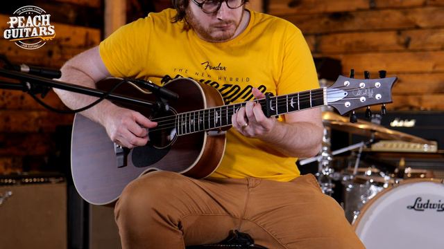 No Talking...Just Tones | PRS SE Parlor P20 - Satin Mahogany
