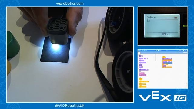 VEXcode IQ Blocks - 6. Using the Colour Sensor смотреть онлайн
