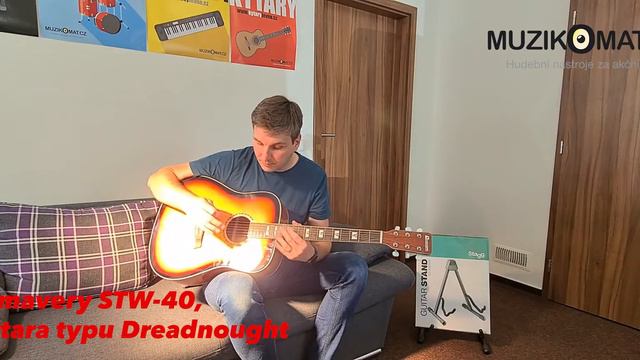 Test kytary Dimavery STW 40 смотреть онлайн