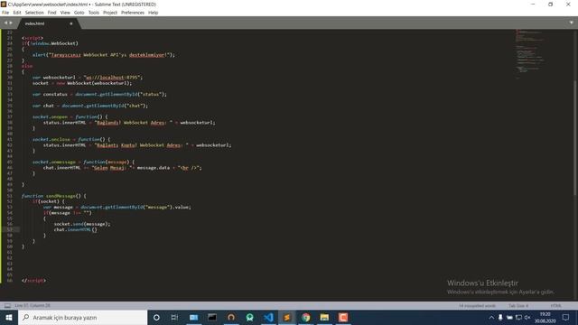 Python İle WebSocket API Uygulaması смотреть онлайн