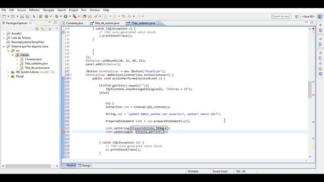 Java e Mysql - Sistema de Cadastro, Botão Atualizar #5/7 смотреть онлайн