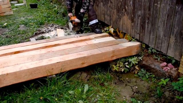 РЕМОНТ ПОЛА ОТ А ДО Я  ЗАМЕНА ВЕНЦОВ_ Сделал лаги и утеплил пол.