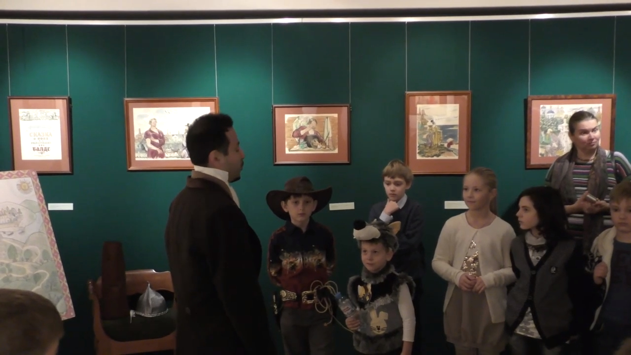 МУЗЕЙ ПУШКИНА. Новогоднее представление. Конкурсы. Загадки. Игры. Танцы. Новогодние подарки. Музей