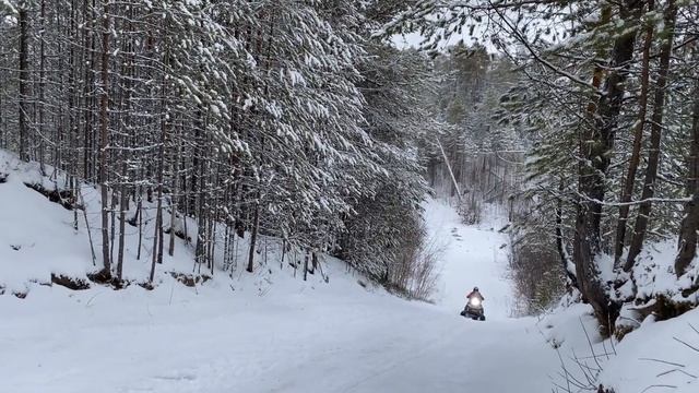 Снегоход PROMAX SRX 500 подъем в затяжную гору, два пассажира, тестируем PROMAX