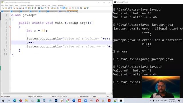 Operators in Java Part 1 смотреть онлайн