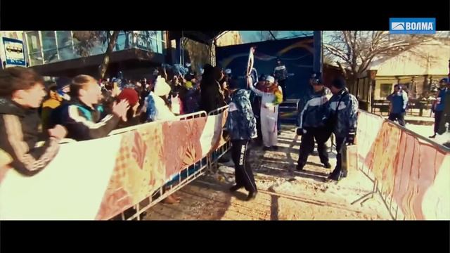 Эстафета Олимпийского огня в Волгограде